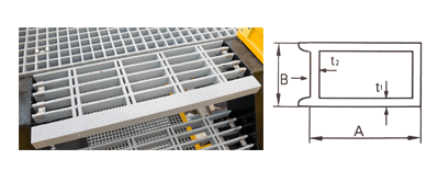 Staircase pedal flat tube Staircase pedal flat tube