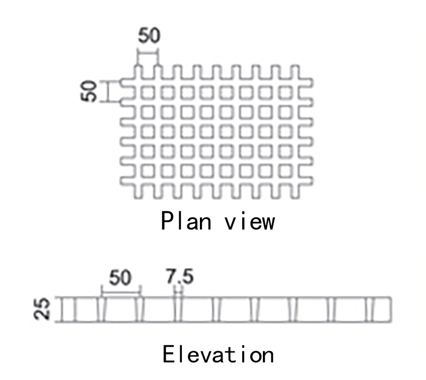 50 50 H25 50 50 H25