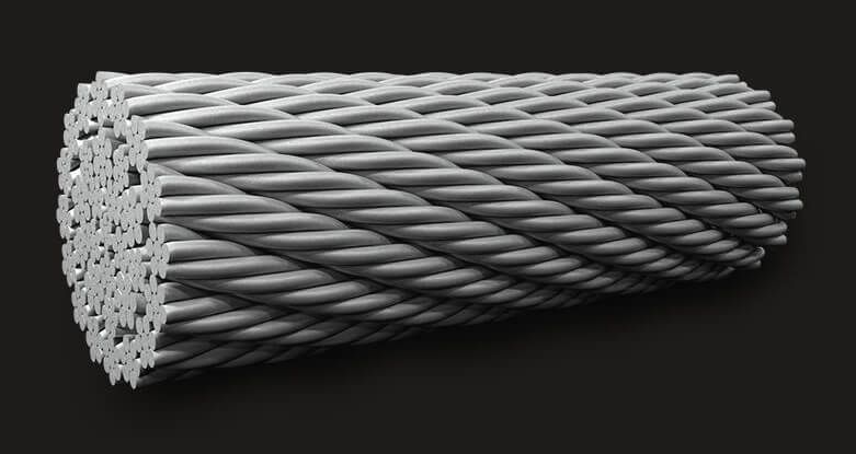 LM Rotation Resistant Wire Rope GB 32X7 (6/1)