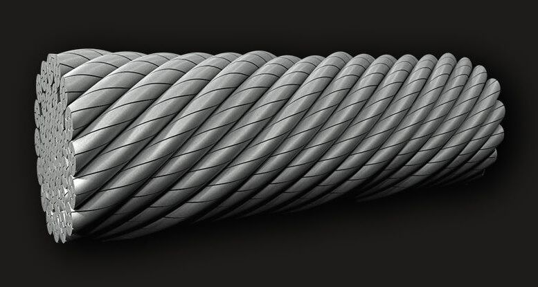 LM (Coating) Comp. Rotation Resistant Wire Rope GB35X7 (6/1) LM (Coating) Comp. Rotation Resistant Wire Rope GB35X7 (6/1)