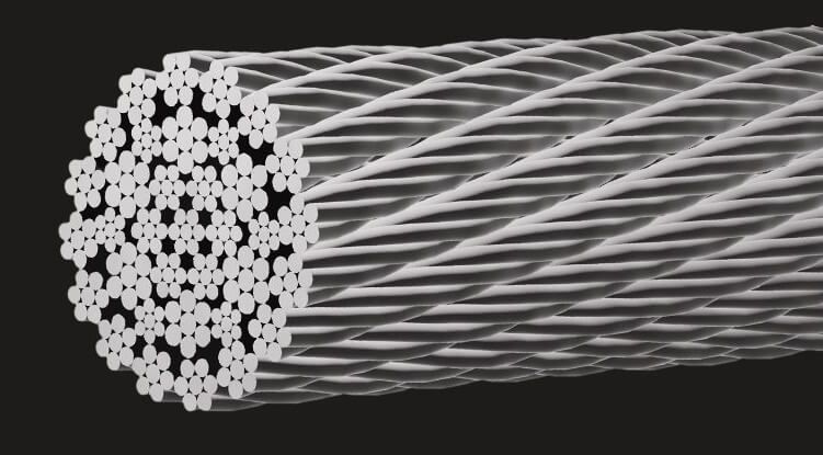 LM Rotation Resistant Wire Rope GB35X7 (6/1) LM Rotation Resistant Wire Rope GB35X7 (6/1)