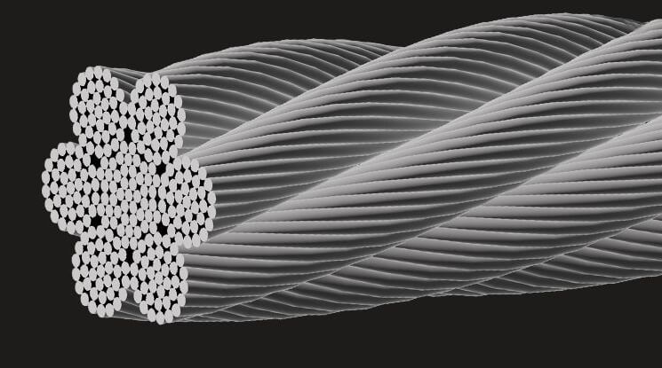 LM (Coating) Wire Rope GB6X37.IWRC LM (Coating) Wire Rope GB6X37.IWRC