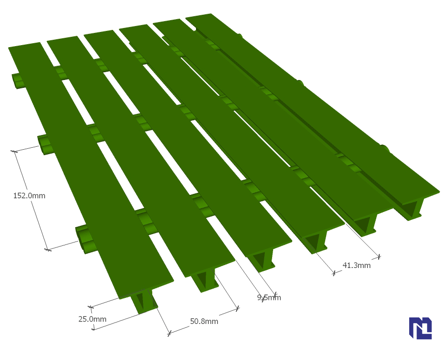 Pultruded Grating T-1810