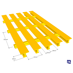 Pultruded Grating T-3810