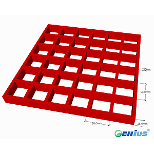 FRP Molded Grating 50*50 H25