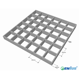 FRP Molded Grating 83*83H40