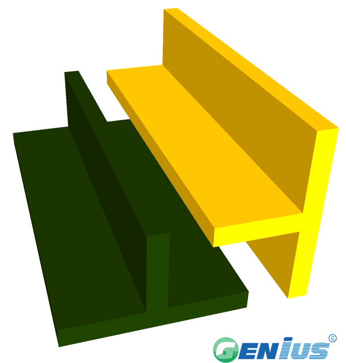 Structural Profiles - T-Profile (Vinyl Ester)