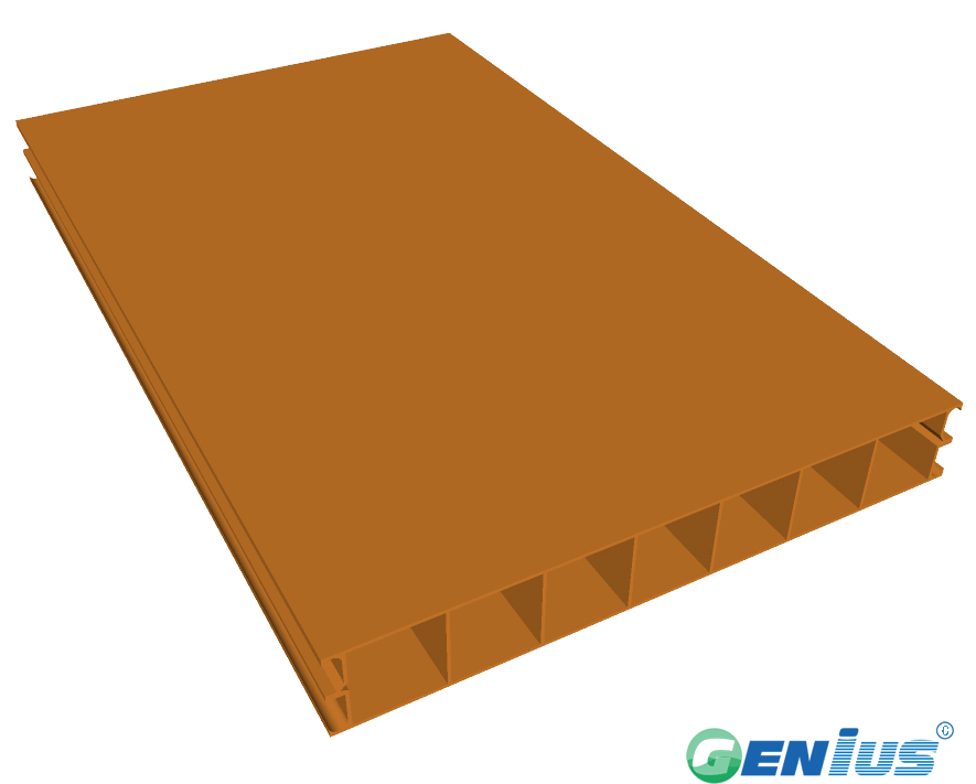 Structural Profiles - Seven-Hole Partition Panel (Orthophthalic)
