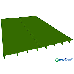 Structural Profile - Cooling Tower Decking (Orthophthalic)