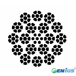 LM Compacted Non-rotating Wire Rope GB19X7 (6/1)