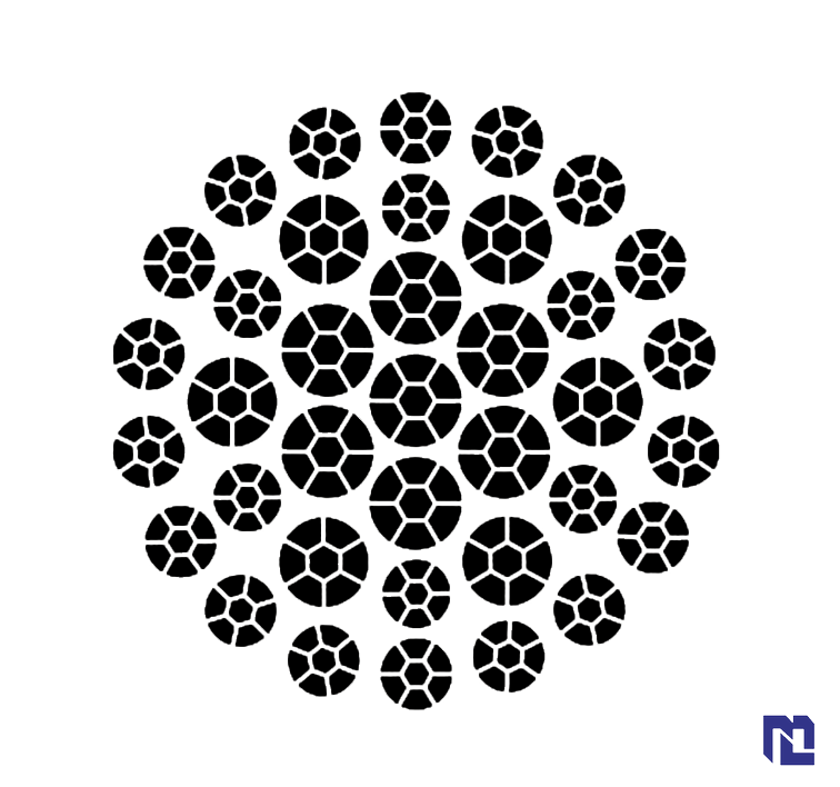 绿盟GB（有涂层）压实不旋转钢丝绳37X7 (6/1)
